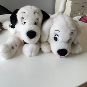 Vintage 101 Dalmatians stuffed animals